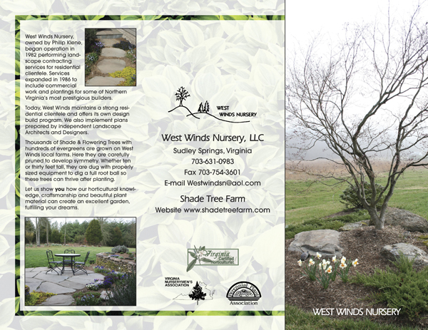 West Wind Nursery Brochure